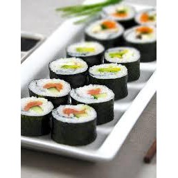 Dụng cụ cuộn sushi bằng gỗ Nhật Bản chất liệu an toàn bề mặt chống dính không làm nát ngũ cốc.GREAT