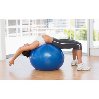 Bóng tập Yoga/Gym cao cấp TRƠN 3 size tặng kèm bơm-Yoga/Gym ball