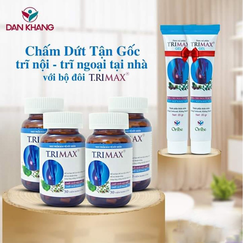 Trimax - Gel bôi và viên uống Hỗ trợ người bị trĩ - cvspharmacy