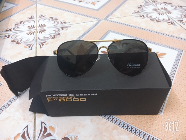 [NHẬP MÃ: BOBOQA39-BOBOQA68 GIẢM THÊM 5k-10k] Mắt kính Porsche P8000 (màu đen) | BigBuy360 - bigbuy360.vn