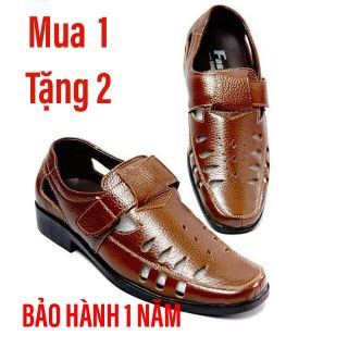 Giày rọ da bò cho người trung niên