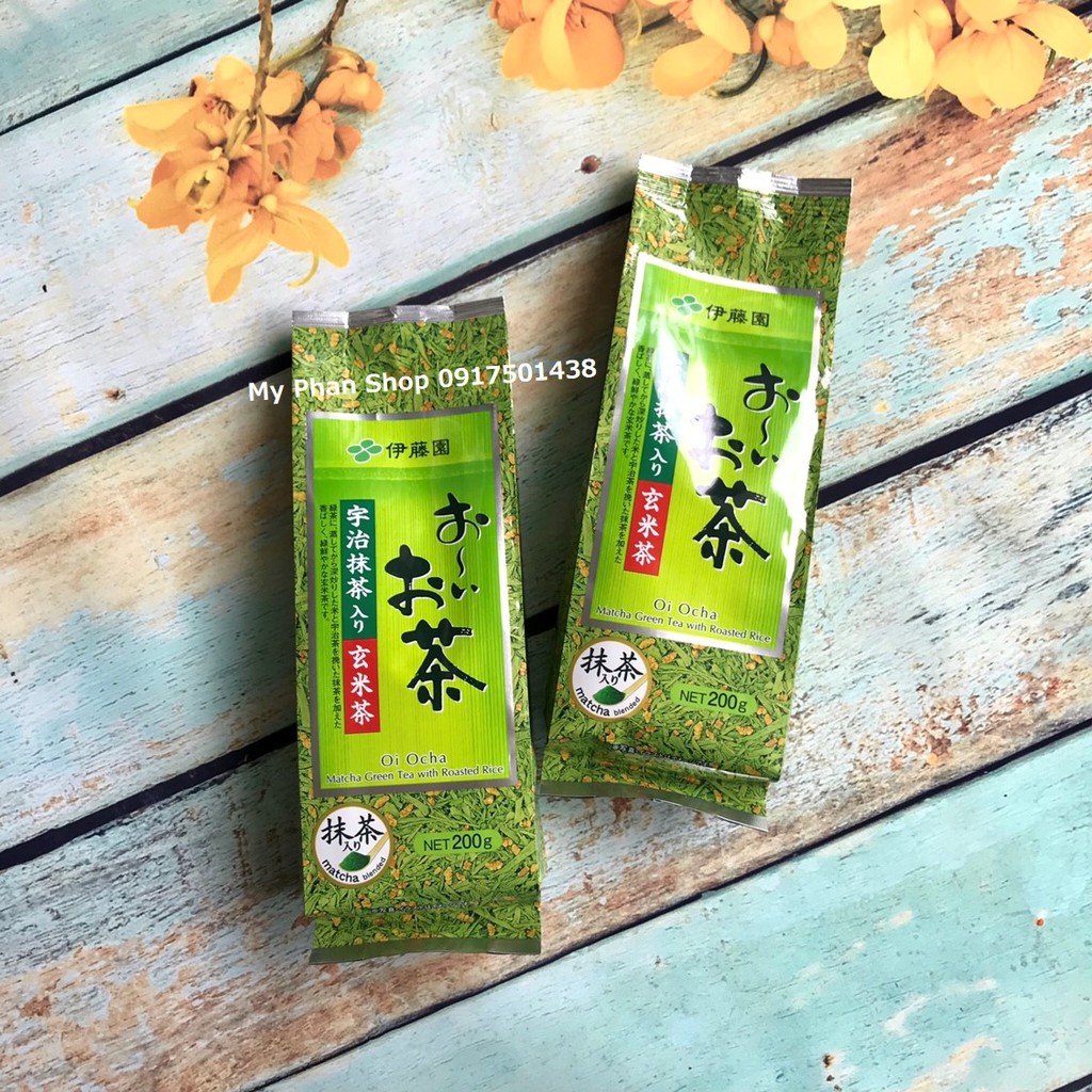 Trà Xanh Gạo Lứt Rang Itoen Oi Ocha Nhật Bản