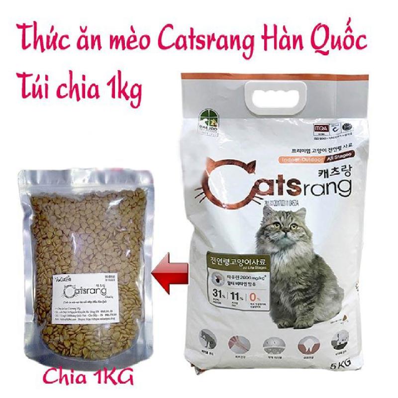 Thức ăn mèo Catsrang bao 1kg
