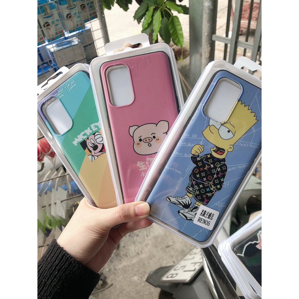 ỐP LƯNG ĐIÊN THOẠI HÌNH CUTE OPPO RENO5 CAO CẤP