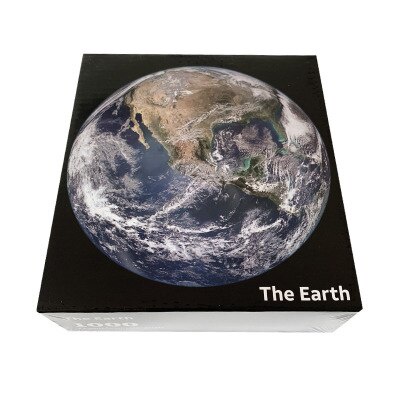 Bộ 1000 Miếng Ghép Hình Trái Đất / Mặt Trăng / Trái Đất / Hòn Non Bộ Cho Bé