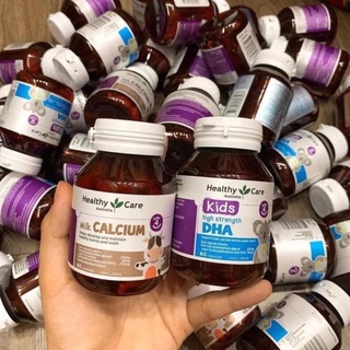 DHA và CANXI MILK Heathycare Úc