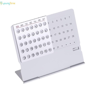 Lịch để bàn 100 năm bằng hợp kim nhôm tiện lợi
