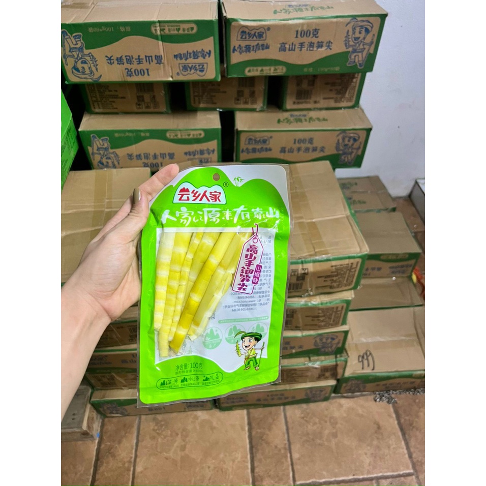 Măng trúc cay đặc sản Tứ Xuyên 120gr