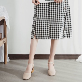 Giày cao gót 3cm đế vuông