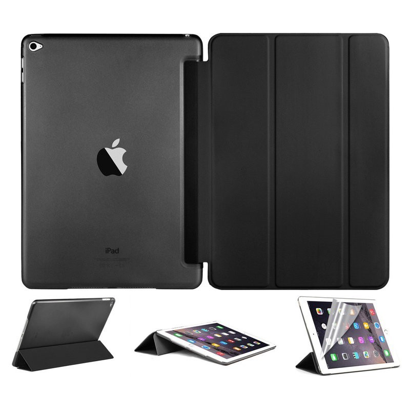 Bao da ốp lưng iPad Air 2 tắt mở màn hình (Black) – Phukienchobanvip | BigBuy360 - bigbuy360.vn