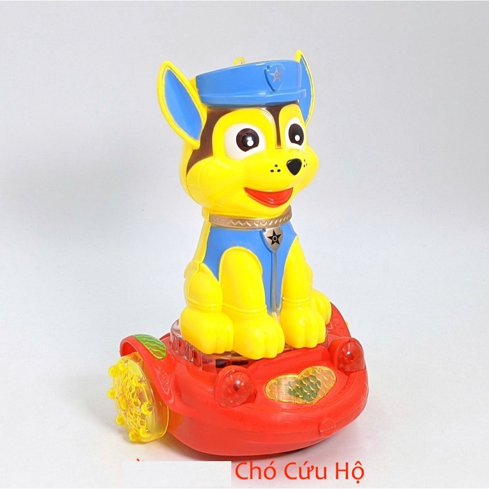 Chó Cứu hộ tự di chuyển nhạc đèn vui nhộn