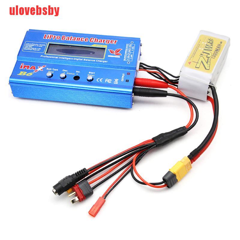 Dây Cáp Chuyển Đổi Từ Đầu Cắm Bắp Chuối Xt60 Xt30 Dc5.5 T Dành Cho Imax B6 Isdt | BigBuy360 - bigbuy360.vn