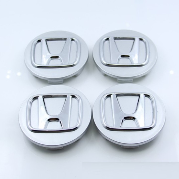 Logo chụp mâm bánh xe ô tô Honda Honda Accord, Odyssey, CRV, Civic, City... đường kính 69mm HD69 -01 chiếc