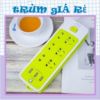 Điện đa năng chống giật 3 cổng usb và 9 ổ cắm - ổ cắm điện đa năng - ổ cấm 6 lỗ và 3 cổng sạc usb siêu tiện ích