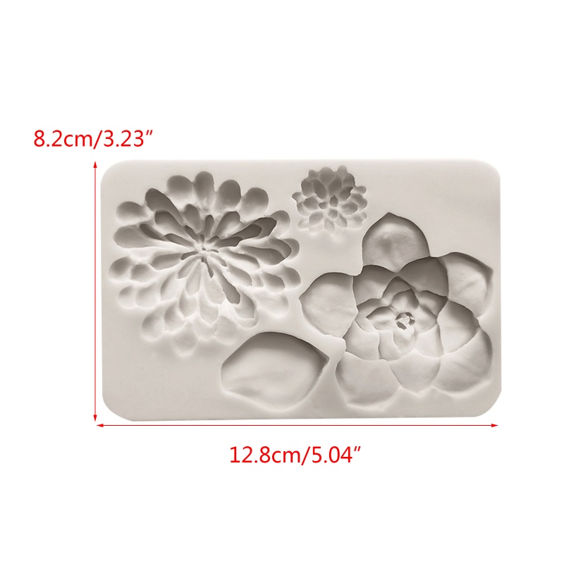 Khuôn Silicon Làm Bánh Họa Tiết Hoạt Hình 3D An Toàn Tiện Dụng Cho Nhà Bếp