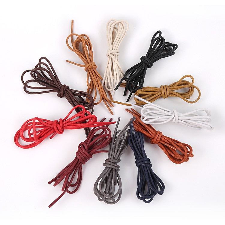 Cặp dây giày da sáp chống thấm nước