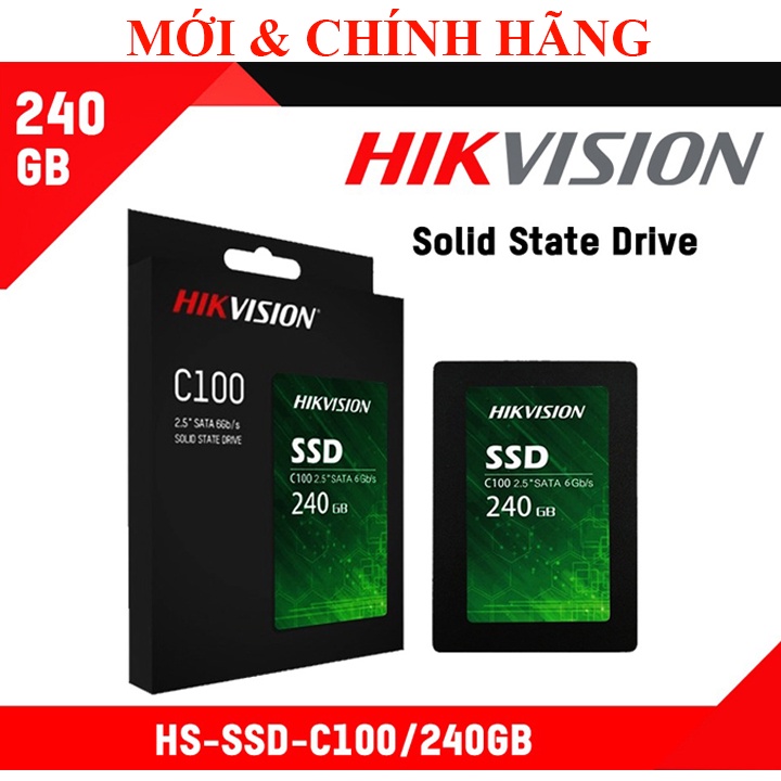 Ổ cứng SSD 240GB Hikvision HS-SSD-C100