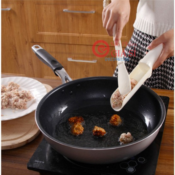 Muỗng làm thịt viên, cá viên - K044 ❤️freeship❤️