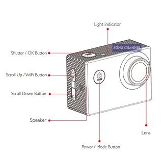 CAMERA SJCAM SJ4000 AIR 4K WIFI