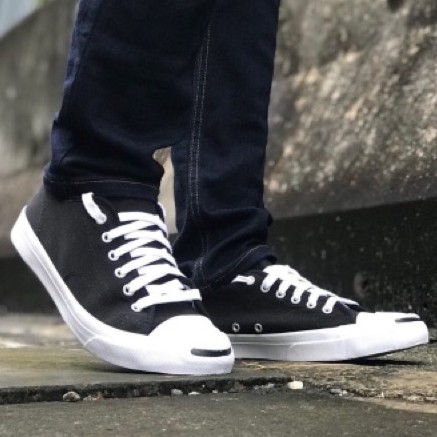 (Hàng Có Sẵn) Giày Thể Thao Converse Addict Jack Purc Màu Trắng / Đen