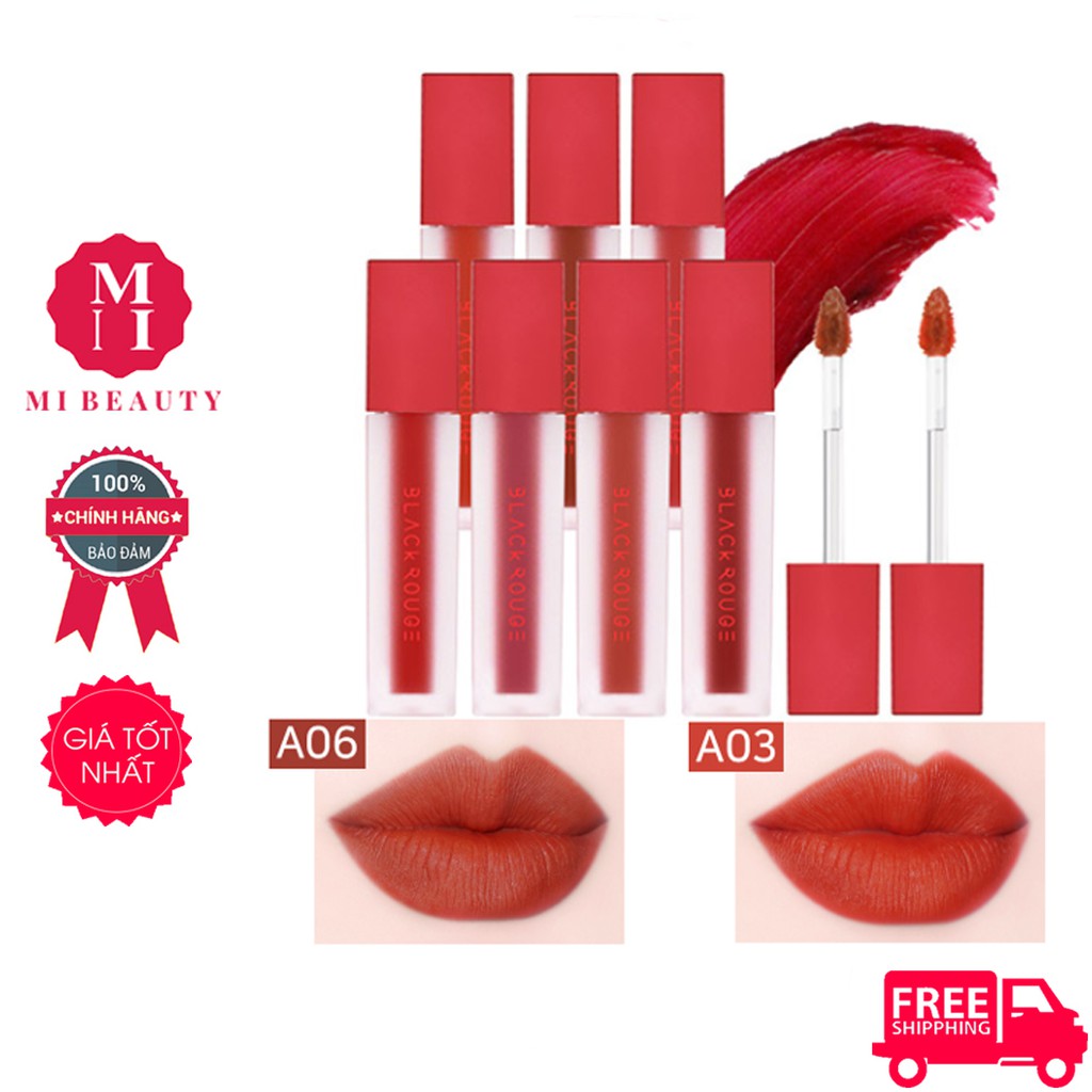 Son Kem Lì Black Rouge Air Fit Velvet Tint - Đủ 22 màu