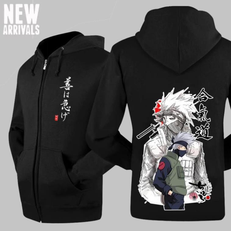 RẺ VÔ ĐỊCH- BST áo khoác áo hoodie ANime Naruto One Piece Kimetsu đẹp cực ngầu kèm khuyến mại  - mẫu hót