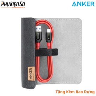 Cáp Anker Type C Dài 0,9M PowerLine+ 3.0 A8168 (Đỏ)