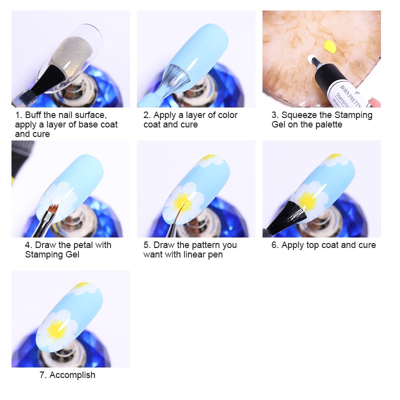 Gel Vẽ Móng Tay Born Pretty 8ml Nhiều Màu Tùy Chọn