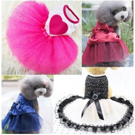 Váy Cưới Công Chúa Thời Trang Mùa Hè Cho Thú Cưng
