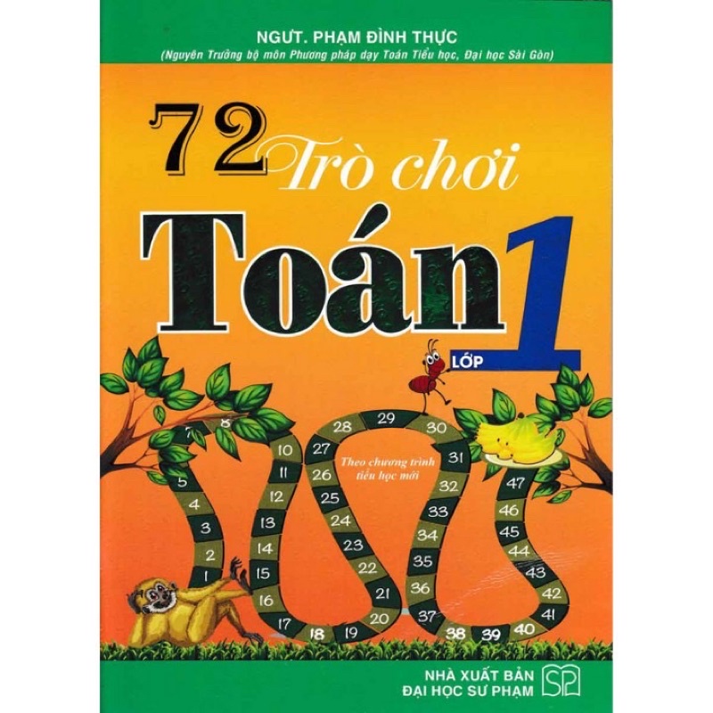 Sách - 72 Trò Chơi Toán Lớp 1