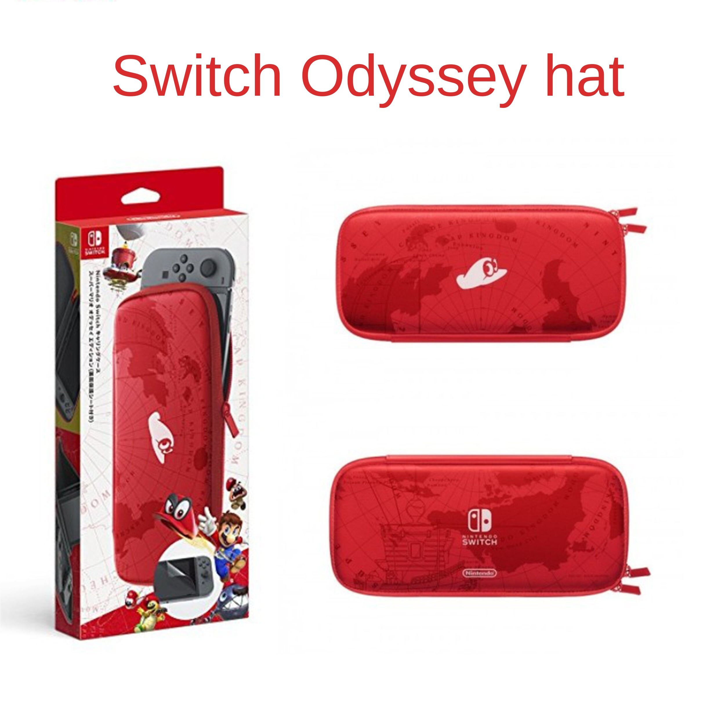 Gói lưu trữ Nintendo Switch Mario Odyssey đủ điều kiện lưu trữ máy chủ NS Gói hộp bảo vệ lưu trữ