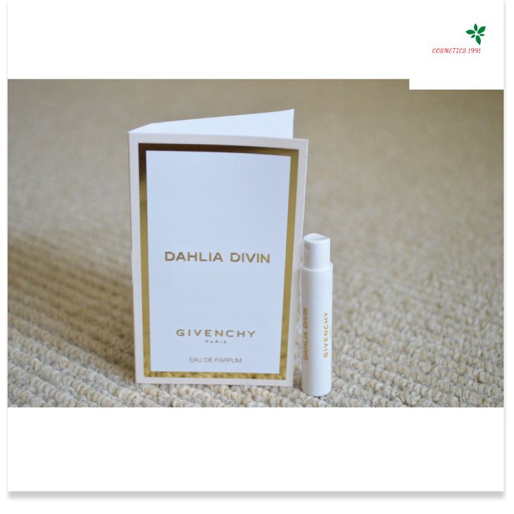 [Mã GG] [ Mẫu thử ] Vial Nước Hoa Nữ Givenchy Dahlia Divin EDP