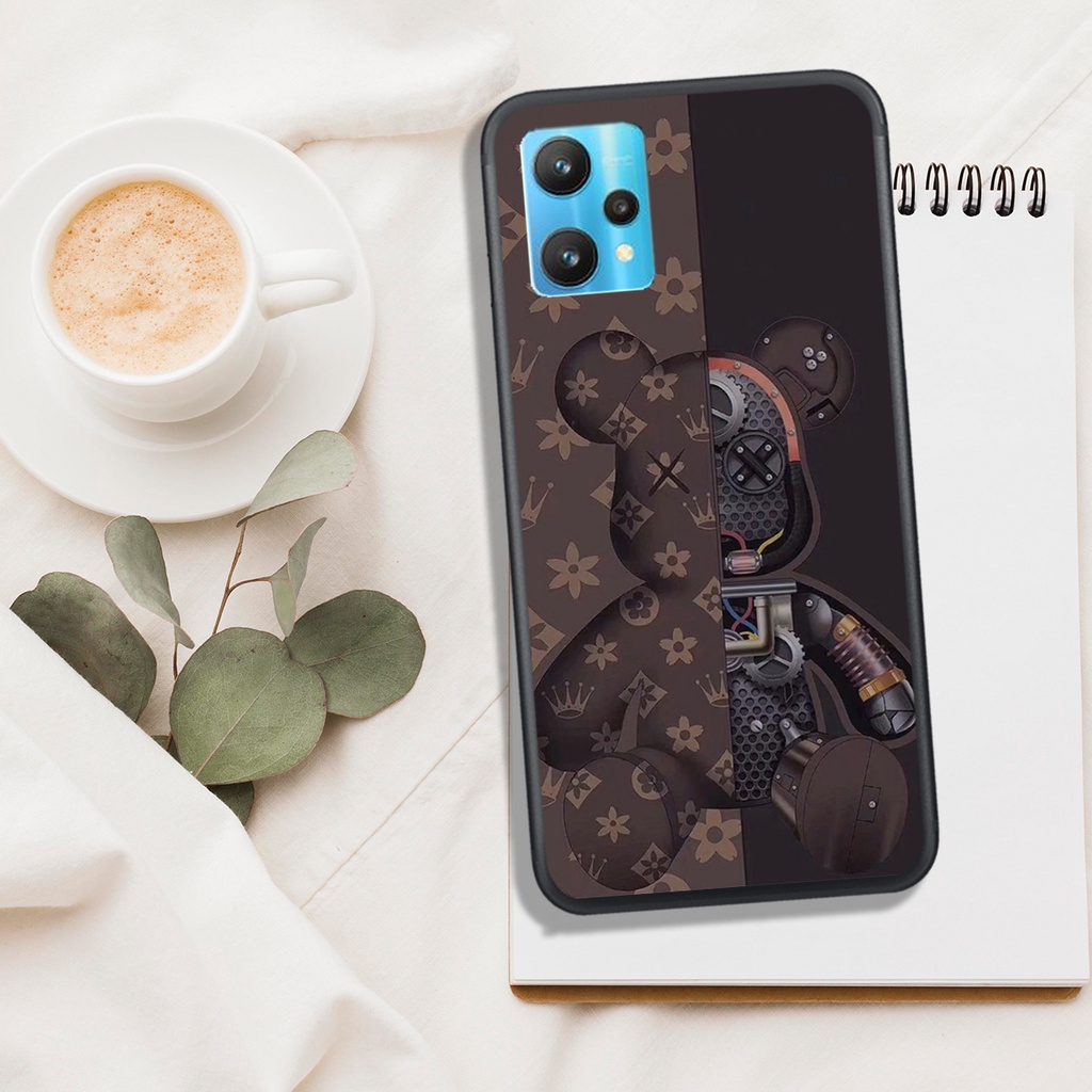 ỐP LƯNG OPPO REALME C35, IN HÌNH GẤU BEAR BRICK DỄ THƯƠNG, BAO ĐẸP.