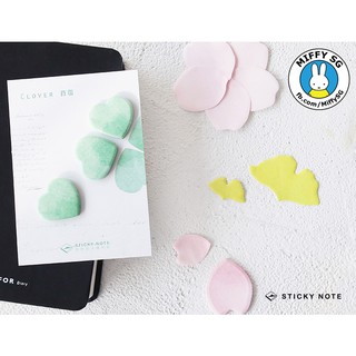 Giấy Note/ Đánh dấu CÁNH HOA MAY MẮN