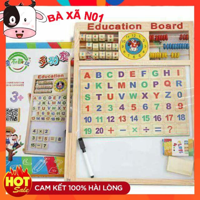 Bảng từ tính nam châm hai mặt kèm bộ chữ số
