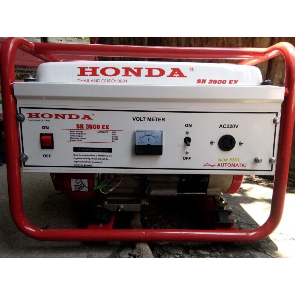 Máy phát điện Honda thái lan chính hãng, máy phát điện Honda SH3500 chính hãng ( chạy xăng, giật nổ)