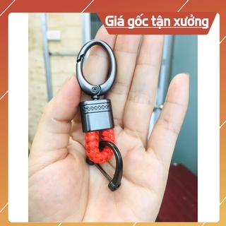 Móc chìa khoá cho ô tô, xe máy  chốt xoay 360 độ, bền đẹp, chắc chắn, nhiều màu sắc lựa chọn, có gắn logo hãng xe