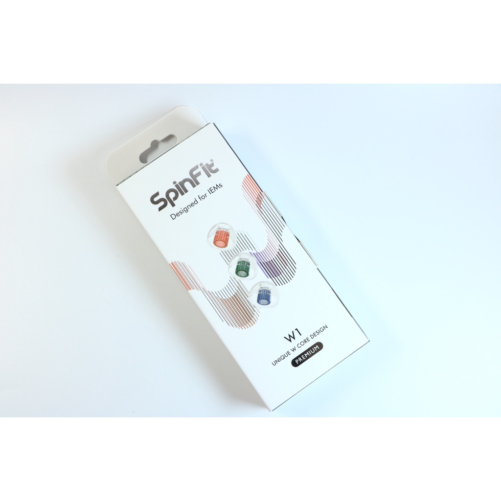 Tips  Gắn Tai Nghe Spinfit W1 Eartips  - Vỉ