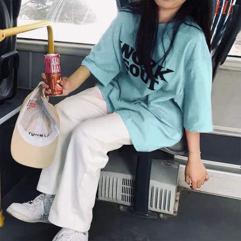 Bộ áo work +quần xuông trắng HT12