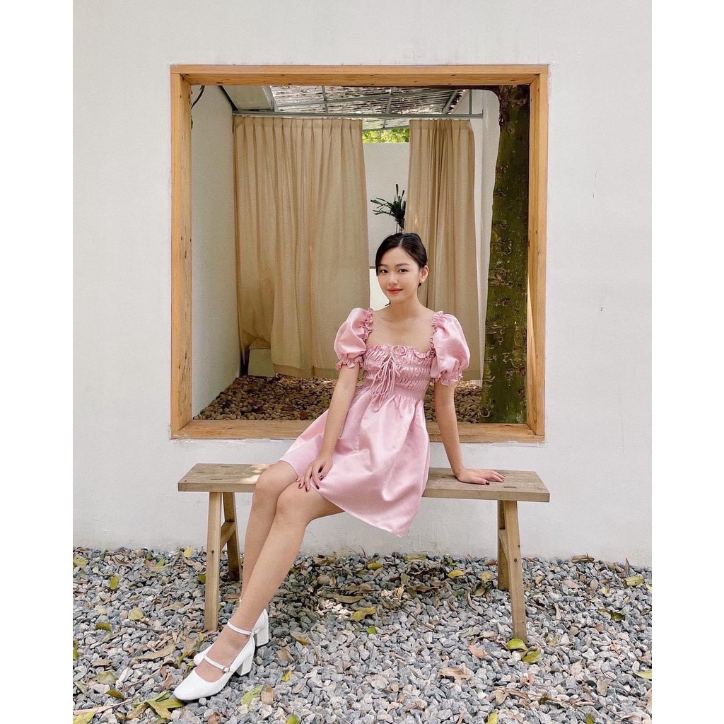 Đầm ba nơ bo thun Zuky