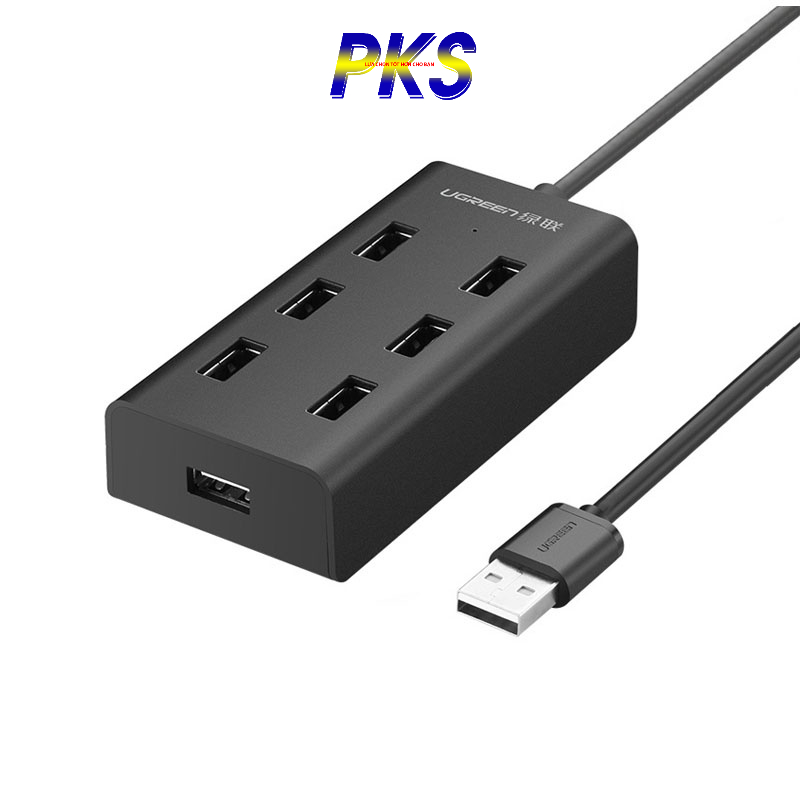 Bộ chia HUB USB ra 7 cổng cao cấp Ugreen 30374