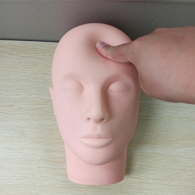 Đầu Canh Silicon Tập Nối Mi, Phun Xăm, Massage Loại 1 Siêu Mềm