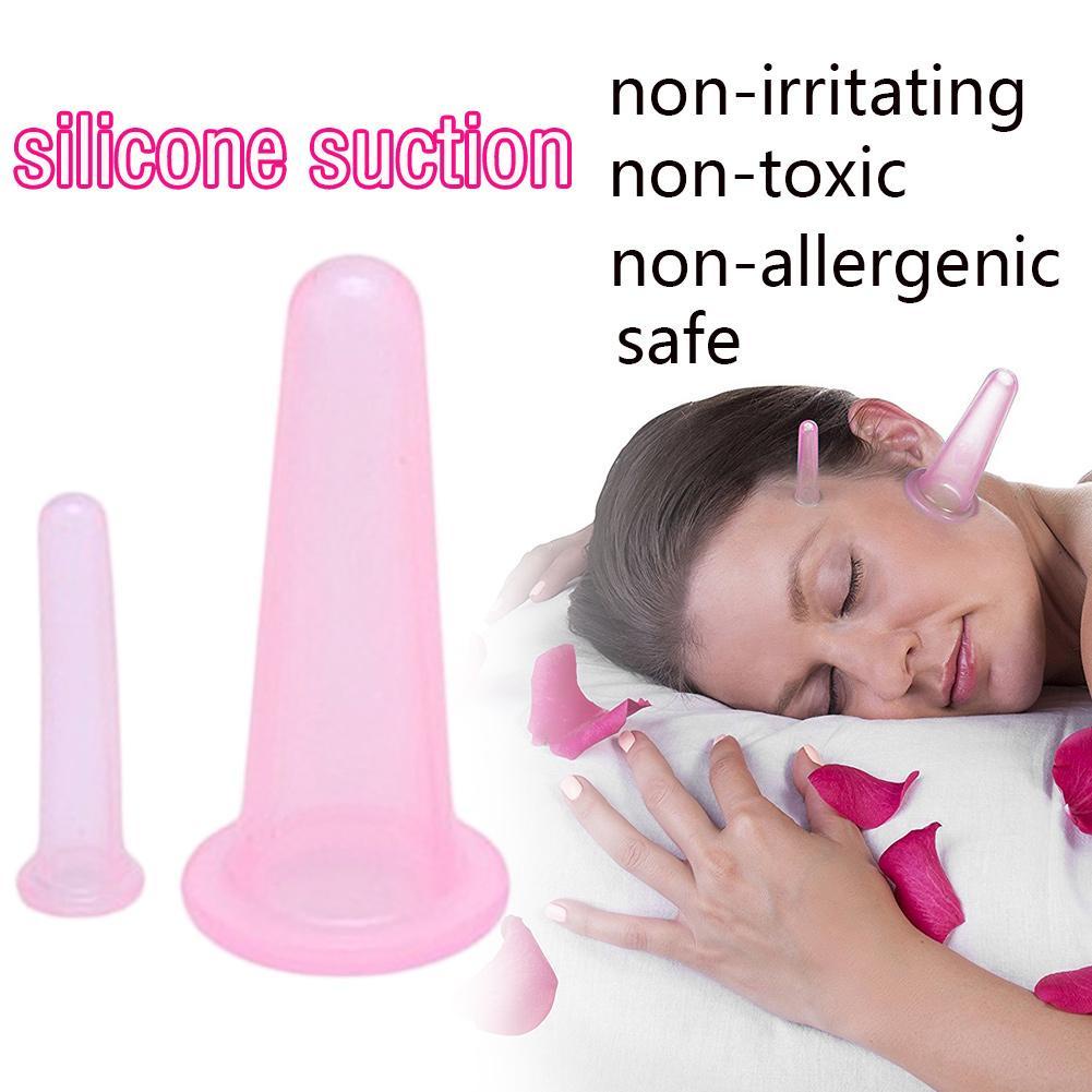 Set 2 Cốc Giác Hơi Mini Bằng Silicone Chất Lượng Cao