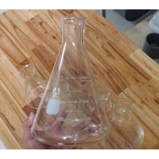Bình tam giác miệng rộng 1000ml