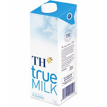 Sữa tươi tiệt trùng TH True Milk 1L (có đường, không đường).