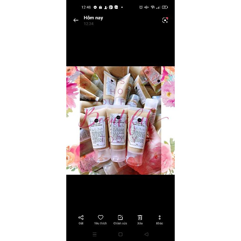 tuýp nhỏ sửa rửa mặt đong y(kết hợp cao mụn sâm đo) | BigBuy360 - bigbuy360.vn