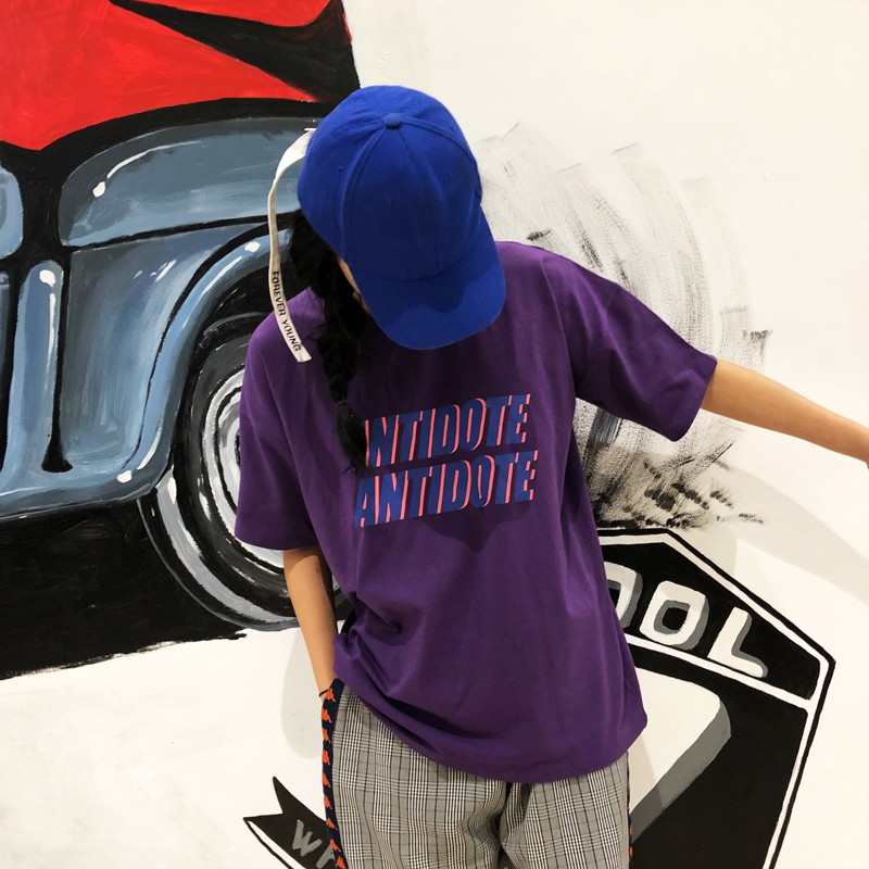 Áo thun tay lỡ unisex Yinxx, áo phông form rộng ATL908