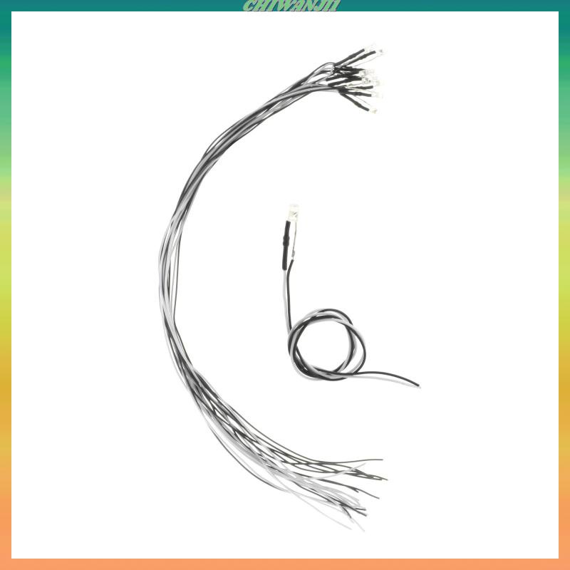 Set 10 Đi Ốt Đèn Led 6v Dài 11.8inch (30Cm) Dùng Để Trang Trí Mô Hình Đồ Chơi