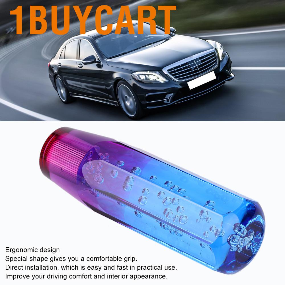 Đầu Tay Nắm Cần Số Hai Màu Trong Suốt 8mm 10mm
