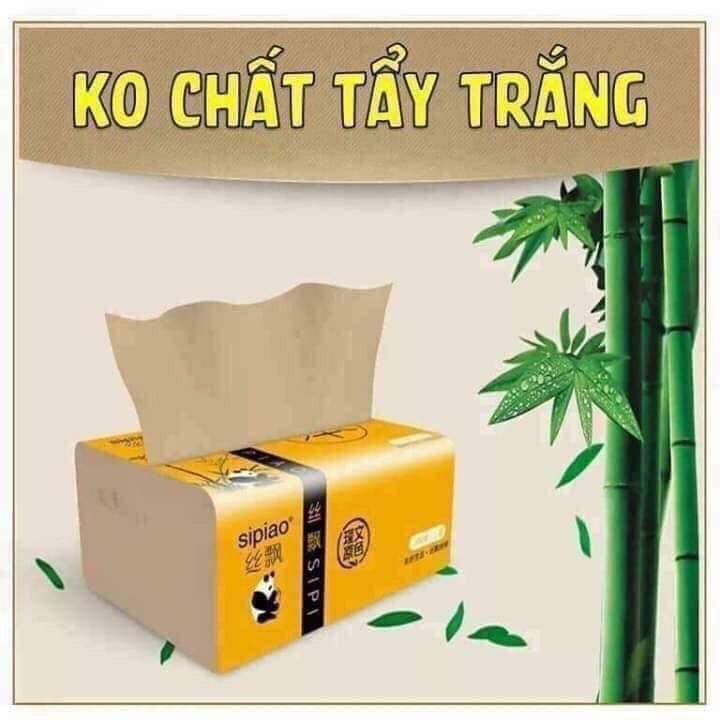 Giấy Ăn Gấu Trúc Sipiao Cao Cấp Gói 300 Tờ Loại Xịn